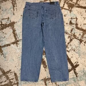 Vintage 1998 Levi's Silvertab Loose Fit Jeans Size 40x32 Baggy Retro 90s